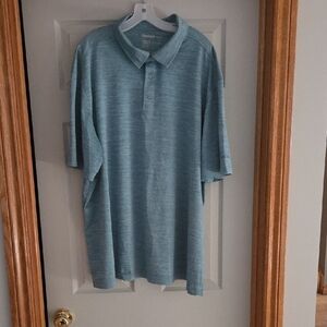 Reebok Men's Teal Polo Shirt